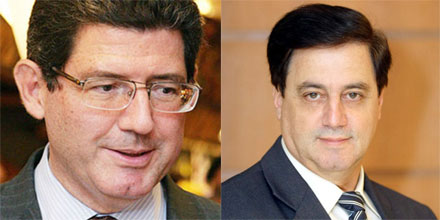 Joaquim Levy e Judas Tadeu Grassi Mendes