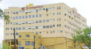 Sede do Hospital Evangélico de Curitiba.