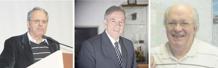 Ernani Buchmann, Carlos Marassi e Airton Cordeiro