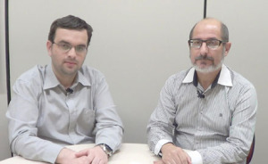 Caio Martins e Luiz Alexandre Solano Rossi