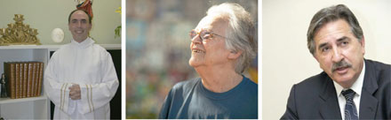 Ricardo Hoepers, Vera Miraglia e José Lúcio Glomb