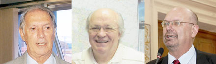 Amadeu Geara, Airton Cordeiro e Jorge Bernardi