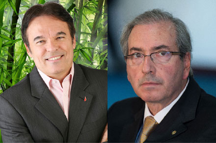 Bispo Rodovalho e Eduardo Cunha, presidente da Câmara