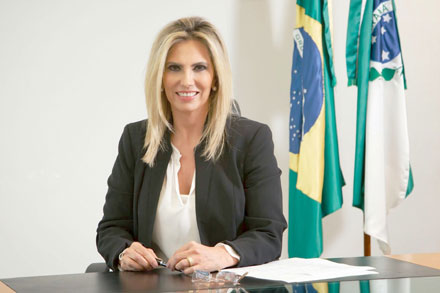 Vice-governadora Cida Borghetti