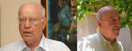 Ennio Marques Ferreira, pioneiro, e Jorge Carlos Sade