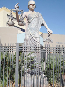 A deusa da Justiça, Fórum de Campo Grande, MS