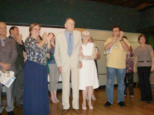 Professor Rudolf B.Lange, por ocasião das comemorações dos 60 anos do curso de Biologia, em 2012