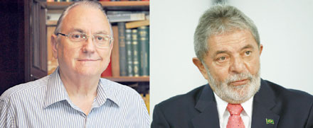 Antenor Demeterco Jr. e o ex-presidente Lula