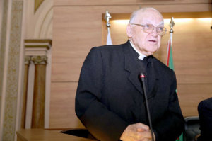 O arcebispo emérito de Curitiba, dom Pedro Fedalto prestigiou a homenagem