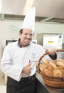 Luiz Farias, o chef