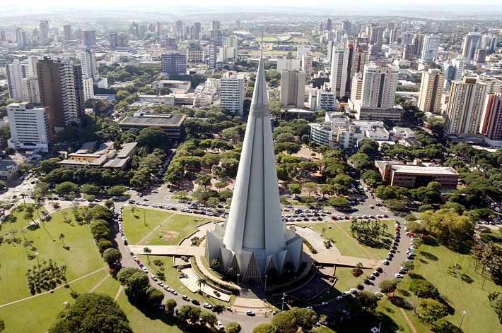 Vista geral de Maringá