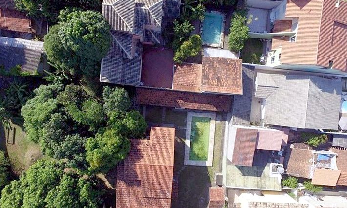Foto captada pelo drone.