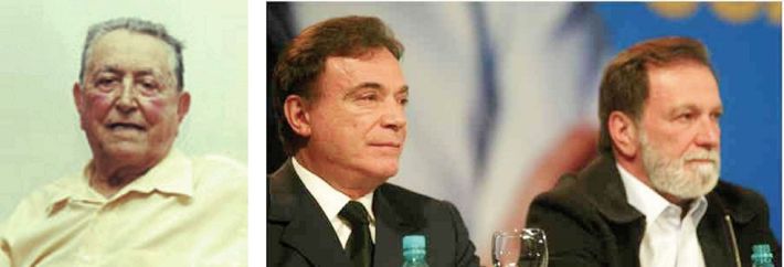 Seu Silvino Fernandes Dias: chefe do clã; Alvaro e Osmar Dias: austeridade