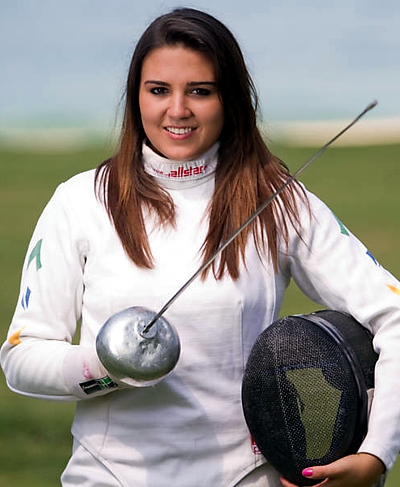 Amanda Netto Simeão: esgrimista olímpica