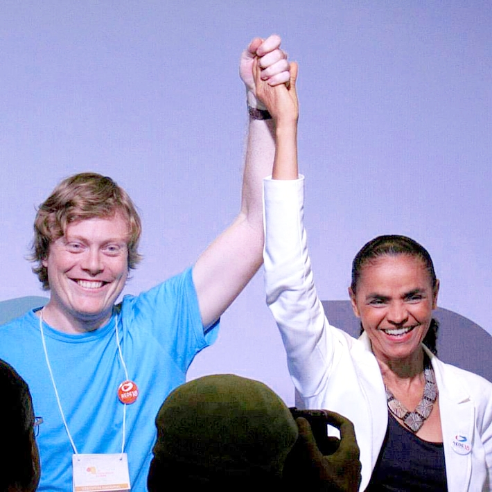 Zé Gustavo e Marina Silva: Rede (Foto: Leo Brito))