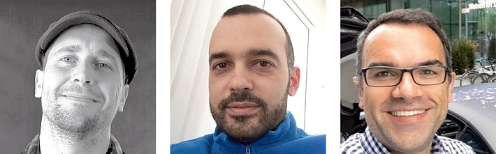 Os palestrantes: Fabiano Cruz é diretor de criação da HouseCricket - Digital & Direct, empresa de comunicação dirigida com foco em engajamento; Renato Vertemati é consultor de Ecommerce e Omnichannel, diretor e proprietário da Senso Consultoria; Ezequiel Kwasnicki trabalha na IBM Brasil como Consultor Técnico, responsável na região sul pelo desenvolvimento de novos parceiros de negócio, apoio a startups e ecossistema de inovação e empreendedorismo.