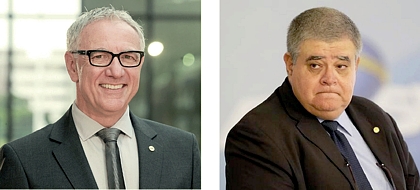 Luiz Campagnolo: não será vice; Ministro Carlos Marun: convite do PMDB