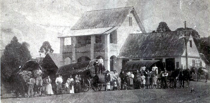 Residência Saade em 1900 - Mafra
