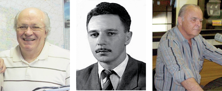 Airton Cordeiro; Edgard Távora; Cândido Manoel Martins de Oliveira