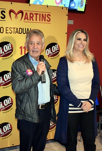 Luiz Carlos Martins: carreata com Cida