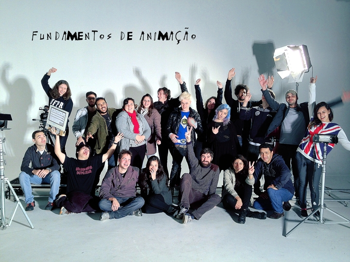 Grupo de estudantes