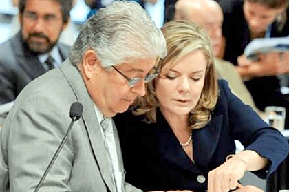 Requião e Gleisi: muito mal na foto