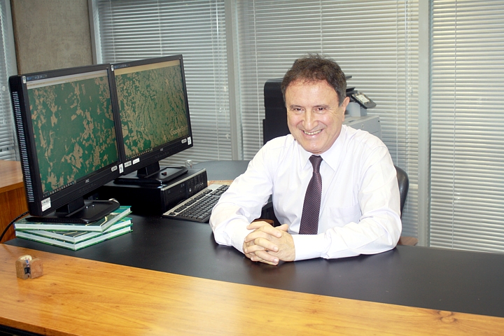 Evaristo de Miranda é chefe geral da Embrapa Territorial, encarregada de monitorar a ocupação do território nacional.