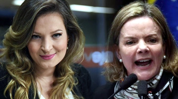 Gleisi Hoffmann e Joice Hasselmann?: pé de guerra