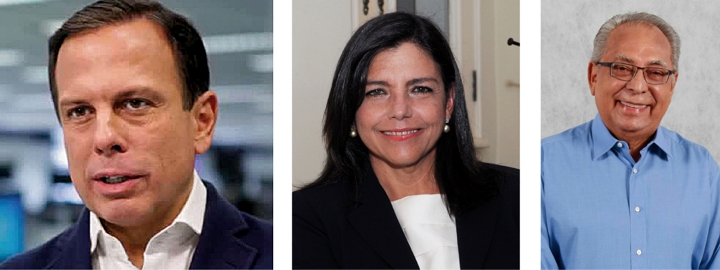 João Dória, Roseane Sarney e Amazonino Mendes: os mais bem-sucedidos em ocultar