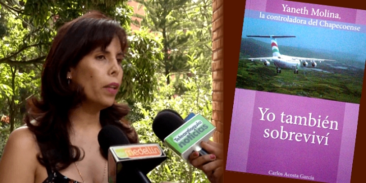 Yaneth Molina e o livro escrito com Carlos Acosta