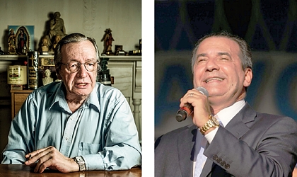 Olavo de Carvalho: influência escancarada; Silas Malafaia: cobrança de apoio