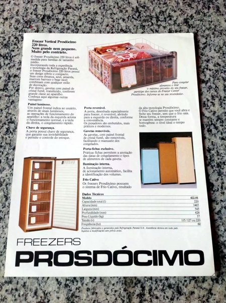 Anúncios da Móveis Cimo e da Prosdócimo