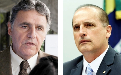 Abelardo Lupion: confirma participação; Ônix Lorenzoni: velho amigo