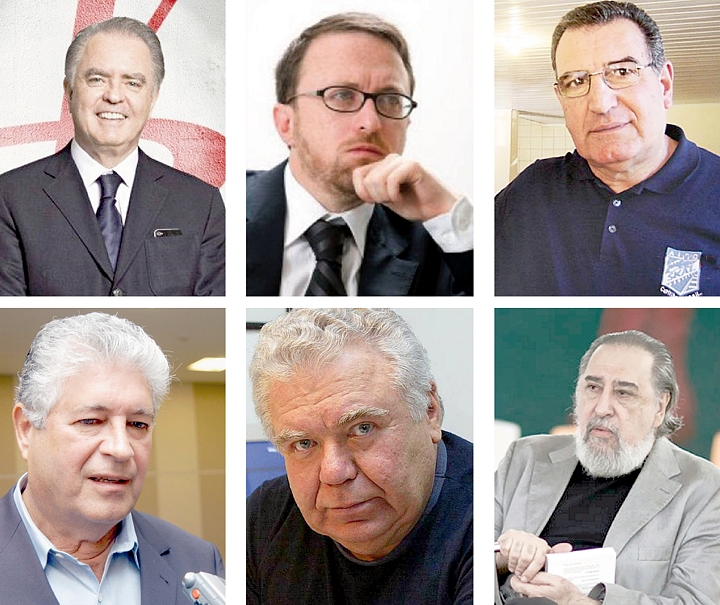 Antonio Luiz de Freitas: não fala; Thomas Trautmann: experiência com Lula e Dilma; Júlio Zaruch: com Lerner, no começo de tudo; Roberto Requião: 'criador de casos'; Jaime Lerner: senso de marketing; Fábio Campana: apagou incêndios
