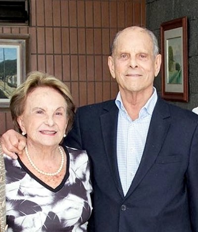Paulo Pimentel e dona Ivone Pimentel: avós