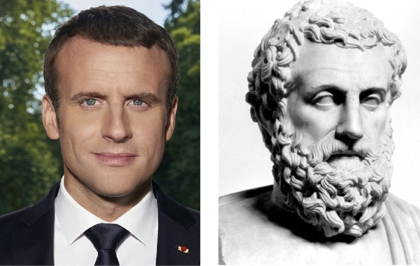 Emmanuel Macron e Aristóteles