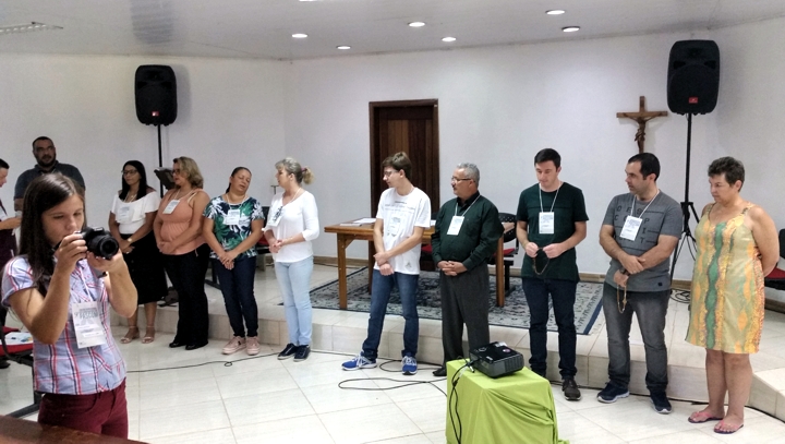 Representantes das dioceses do Paraná