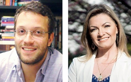 Deputados Felipe Barros e Aline Sleutjes (PLS/PR)