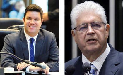 Guto Silva e Roberto Requião