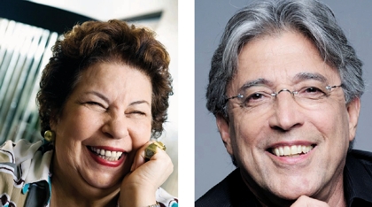 Naná Caymmi e Ivan Lins