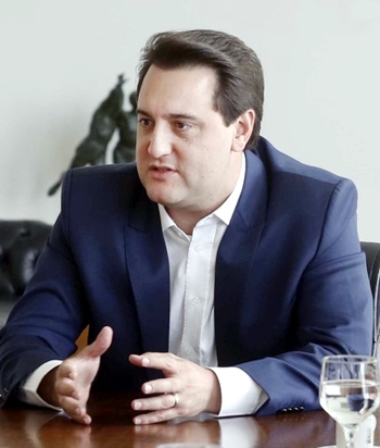 Governador Carlos Massa Ratinho Junior. (Foto: Arnaldo Alves / ANPr).
