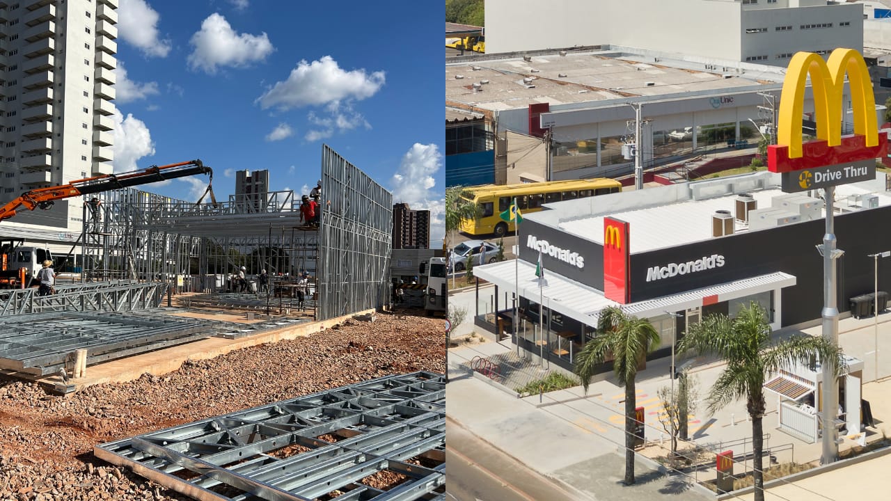 Obra E A Inova O Nas Obras Da Rede Mcdonalds Mural Do Paran