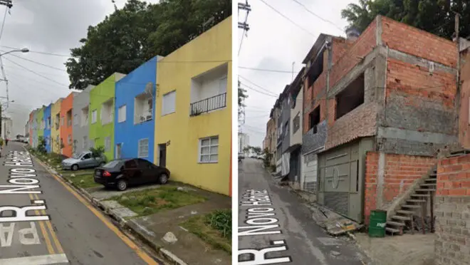 antes e depois diadema
