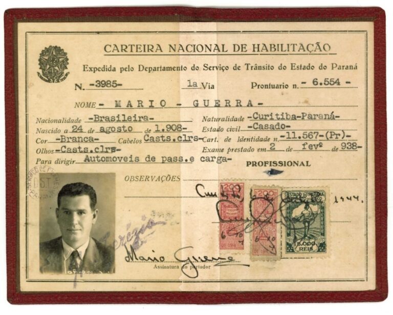 Mário Guerra e o trânsito de Curitiba, de 1940 a 60