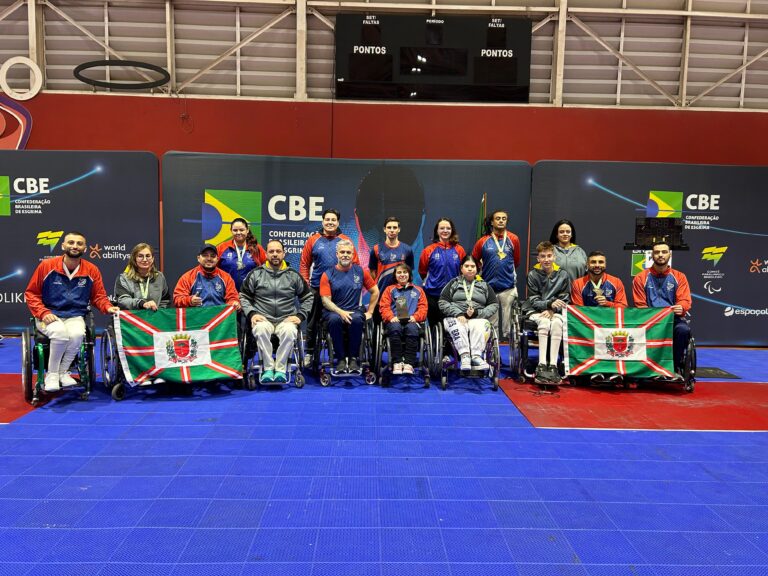 Curitiba sedia torneio inédito de esgrima olímpica e paralímpica