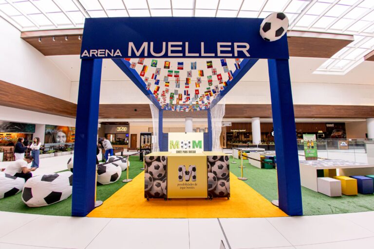 Clima de Copa do Mundo toma conta dos shoppings